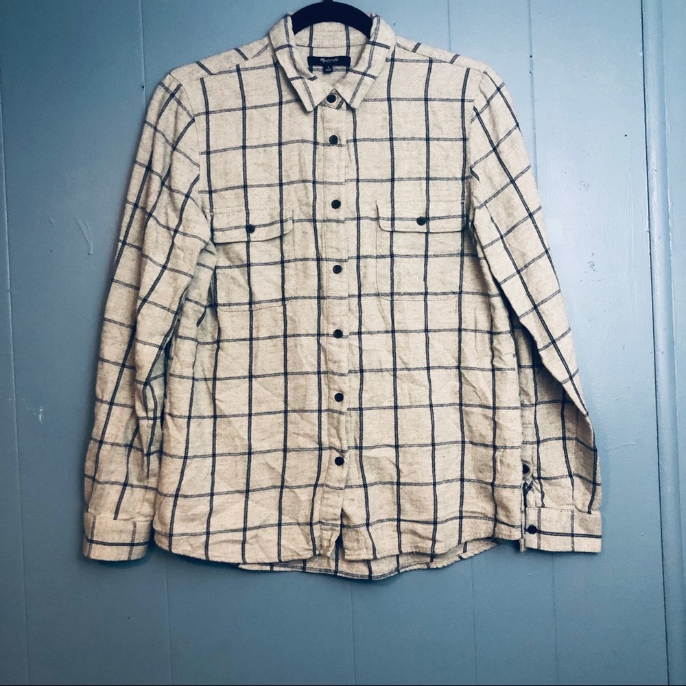 Madewell Plaid Button Down - image 1
